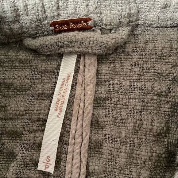 Free People Wrap tie jacket size small (M1) - Picture 8 of 8